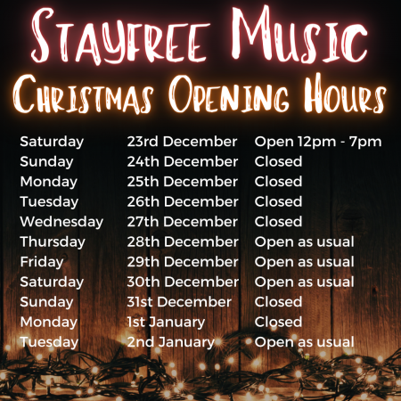 Christmas Opening Hours (1) Christmas Opening Hours (1)